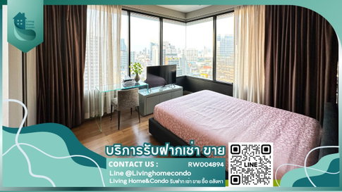 For rent M Silom ห้องสวย พร้อมอยู่ Pet-friendly LH-RW004894