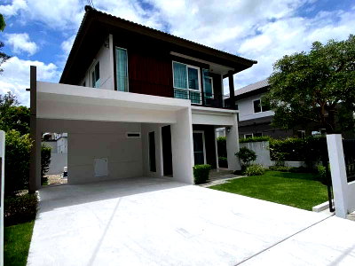 เช่าบ้านเดี่ยว เชียงใหม่ : บ้านใหม่ ให้เช่า อินนิซิโอ สวยสไตล์โมเดริน์ สันกำแพง เชียงใหม่