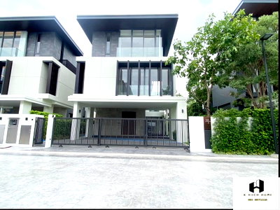 ขายบ้านเดี่ยว : ขายบ้านเดี่ยวหลังใหญ่ 3 ชั้น พร้อมลิฟท์และสระว่ายน้ำ เมฆารามอินทรา ใกล้แฟชั่นไอส์แลนด์ และรถไฟฟ้าสายสีชมพู สถานีรามอินทรา 83 เพียง 1 กม. 