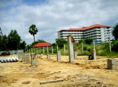 Land for sale Chonburi : Urgent sale of land near Ocean Marina, Soi Na Jomtien 22, Ban Amphoe, Sattahip, 200 meters from the sea, Na Jomtien, Chonburi
