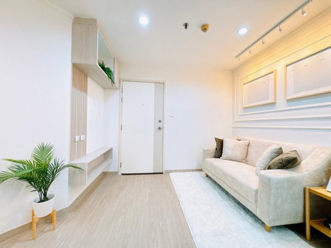 Sale Lumpini mega city บางนา 26 ตรม. ห้องรีโนเวทใหม่หมด 1.69 ล้าน