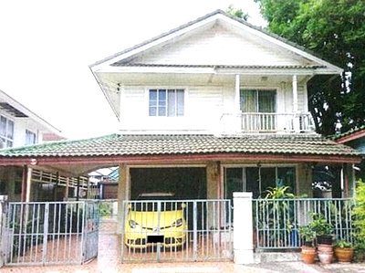 บ้านเดี่ยว ลำลูกกา คลองสี่ : ขายบ้านเดี่ยว 2 ชั้น พร้อมสำนักงาน หมู่บ้านพฤกษ์ลดา รังสิต-คลอง 4