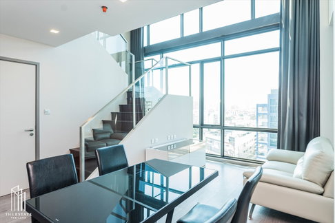 For Sale Whizdom Avenue Ratchada-Ladprao, the only duplex room next to MRT Ladprao, only 0 meters, 12.5MB