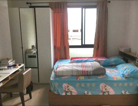 P-139559 ต้องการขายคอนโด ไอดีโอ สาทร-ท่าพระ ถนน สมเด็จพระเจ้าตากสิน Bukkhalo, Thon Buri, Bangkok พร้อมสัญญาเช่า Line Id: @easythaihome 085-592-2897