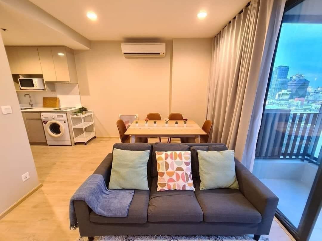 รูป  #K307 ให้เช่า คอนโด 𝙄𝙙𝙚𝙤 𝙌 𝙍𝙖𝙩𝙘𝙝𝙖𝙩𝙚𝙬𝙞 ( สถานี 𝘽𝙏𝙎 ราชเทวี )🏘️ - รูปที่ 6/10