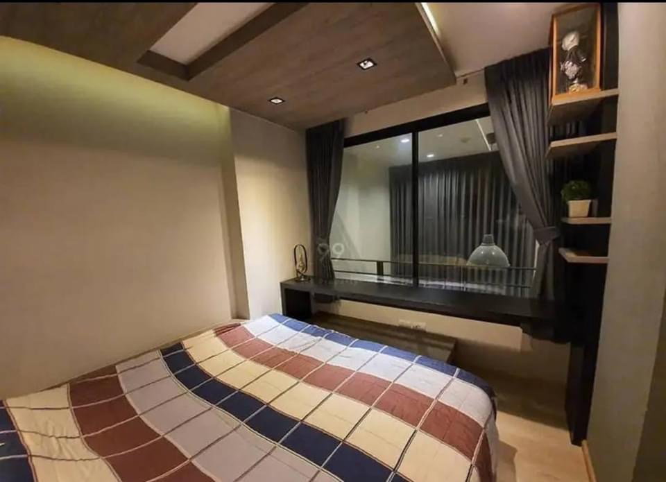 รูป #K331 ให้เช่า คอนโด L'Loft Ratchada19 ใกล้ MRT รัชดาภิเษก ตกแต่งห้องสไตล์ Modern - รูปที่ 6/7
