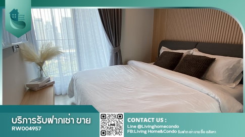 🚀 Hot deal 🚀 For rent Life asoke rama 9 ห้องมุม แต่งสวย 2 ห้องนอน  🏢ห้องหรู ใจกลางเมือง  กับชีวิตที่เหนือระดับ  LH-RW004957
