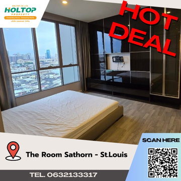 #A287 For rent Condo The Room Sathorn - St.Louis