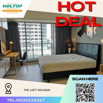 #P264 The Loft Ekkamai Available for Rent now