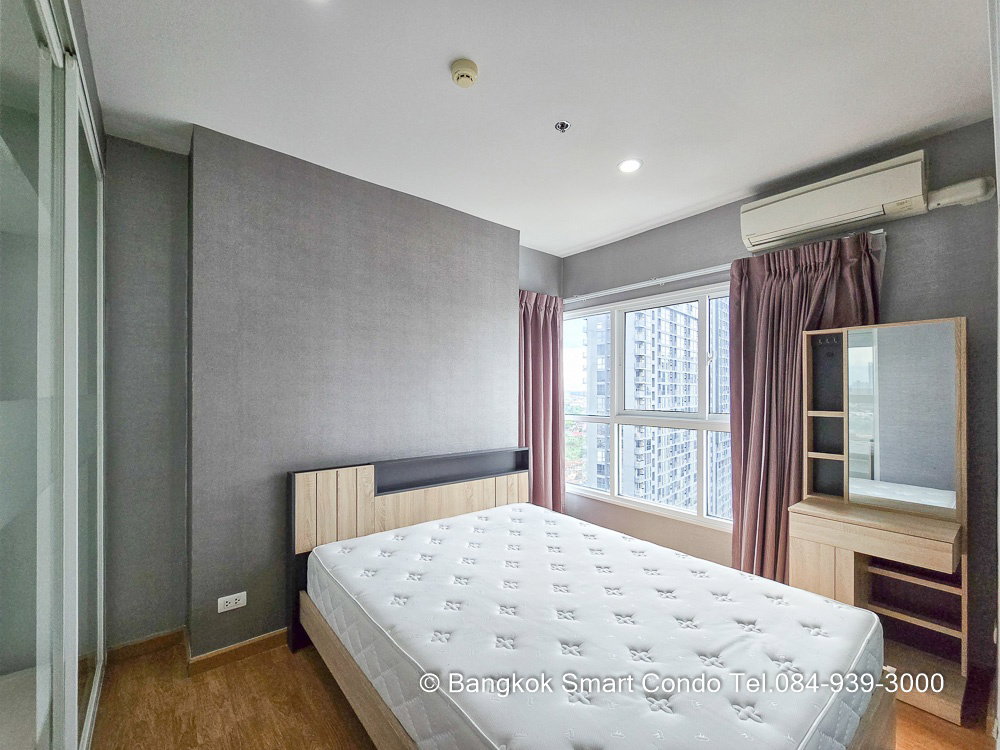 ให้เช่าคอนโด Parkland วงศ์สว่าง 1 นอน 30 ตรม ห้องมุม แต่งครบ
