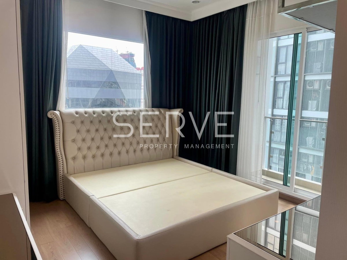 รูป 🔥ห้องใหญ่ 1นอน วิวปังมาก เฟอร์ครบ ห้องสวย พร้อมอยู่ ในย่านใจกลางเมือง @ The Complete Rajprarop - รูปที่ 2/7