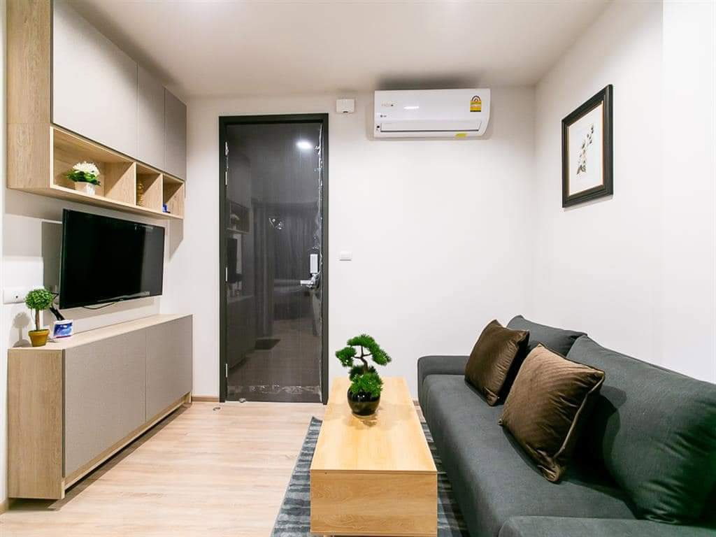 รูป P150 ให้เช่าคอนโด The Base Garden Rama9 (เดอะ เบส การ์เดน พระราม9) ห้องตกแต่งสวย ทำลดี เฟอร์เครื่องใช้ไฟฟ้าครบ พร้อมเข้าอยู่ - รูปที่ 7/10