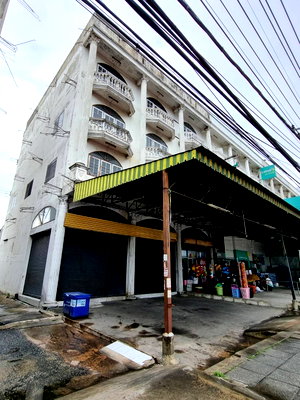 Shophouses for rent Nonthaburi : A67-062✨ For rent 2 commercial buildings (corner) 4 floors, Bang Bua Thong area, Bang Kruai-Sai Noi Road, frontage on the main road✨