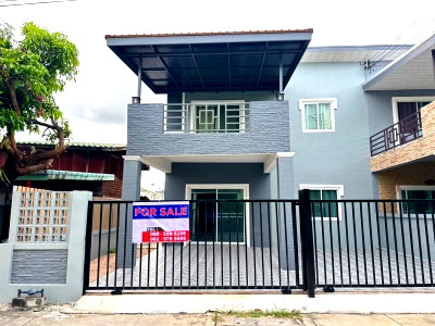 บ้านแฝด ไปรษณีย์ศรีราชา : ขายบ้านแฝดศรีราชา โซนเก้ากิโล ใกล้บ้านเอื้ออาทร ศรีราชา 