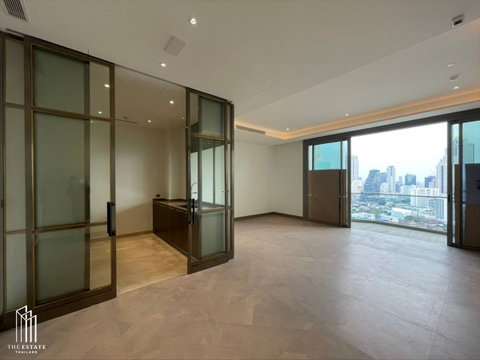 Condo for SALE!!! The Residences At Mandarin Oriental Bangkok ห้องใหม่ตำแหน่งมุม ทิศใต้ เห็นวิว ICONSIAM @73 MB