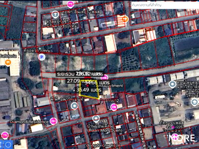 Land for sale U.S. Consulate General Chiang mai : Land for sale, behind Chiang Mai Rajabhat University, 2 ngan 45 sq wah. (ID:242LS)