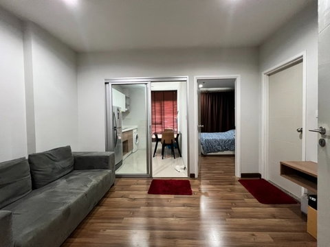 📢[ขายห้องพร้อมผู้เช่า] Centric Tiwanon Station ขนาด 32 ตร.ม.ชั้น 18 ตึก B Fully Furnished!! สนใจ.086-557-9898📲