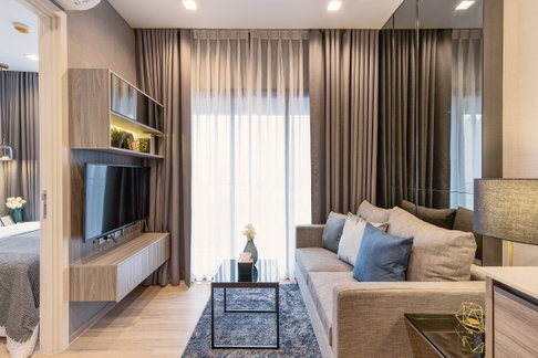 ⚡พร้อมเข้าอยู่ (1 Bedroom)⚡The Line Phahon Padiphat⚡LineID : @Ressy (มี@ ข้างหน้า) ⚡