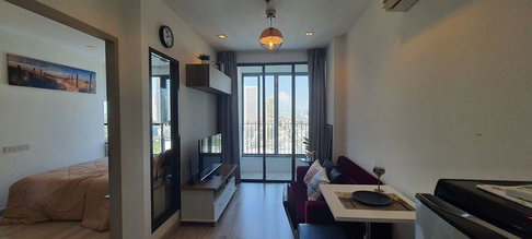 Condo for Rent IDEO MOBI SATHORN, 1bedroom Fully Furnished, Line ID: @ppagent