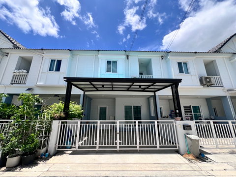 ให้เช่า‼️ทาวน์โฮม บ้านดีเดอะแฮมิลตัน กาญจนาภิเษก-บางใหญ่ ขนาด 18.5 ตรว. 3 นอน 2 น้ำ จอดรถ 2 คัน ซอยบ้านกล้วย- ไทรน้อย