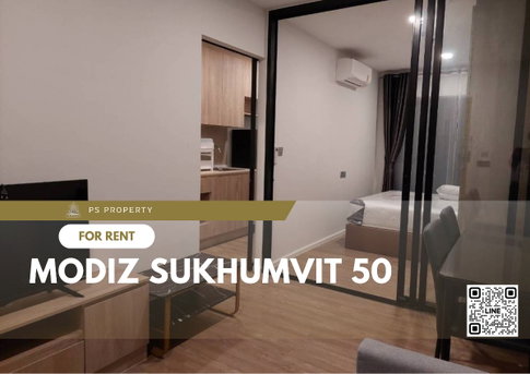 ให้เช่า ✨ MODIZ Sukhumvit 50 ✨ เฟอร์นิเจอร์ เครื่องใช้ไฟฟ้าครบ ใกล้ BTS อ่อนนุช