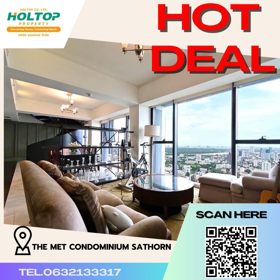 รูป #K404 ให้เช่า คอนโด The Met Condominium - รูปที่ 1/18