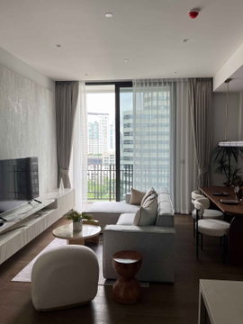 LTH10874–MUNIQ LANGSUAN FOR RENT 2 beds 3 baths size 89 Sq.m. Near BTS Chit Lom Station ONLY 110k/month