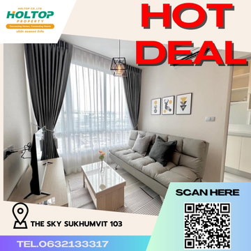 #K413 For Rent Condo The Sky Sukhumvit 103