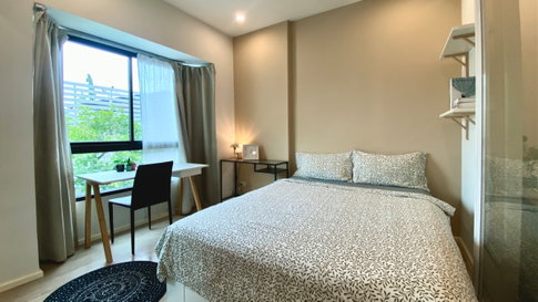 🏢ขาย Condo S1 พระรามเก้า 45 ใกล้เดอะไนน์ เดินทางสะดวก MRT,Airport Link ห้องสวยทำใหม่ 33.2 ตรม.