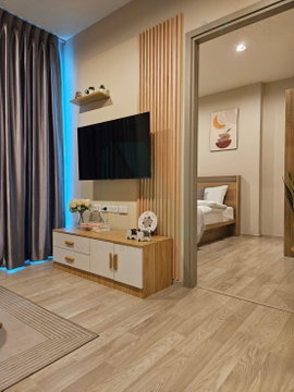 📌 For Rent Condo IDEO MOBI SUKHUMVIT EASTPOINT Building A, Floor 22,1 bed room, Room size 34.00 sqm