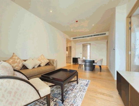 LTHC10914–Magnolias Waterfront Residences FOR RENT 2 beds 2 baths size 102.55 Sq.m. Near BTS Charoen Nakhon Station ONLY 120k/month