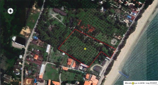 รูป ขายที่ดินเปล่า 14 ไร่ 3 งาน 11 ตร.ว. ต.ธงชัย อ.บางสะพาน จ.ประจวบคีรีขันธ์ - รูปที่ 1/10