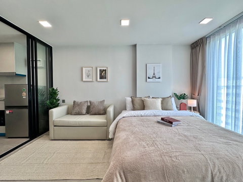 Atmoz Oasis Onnut ห้องสวย ราคาดี สอบถามเพิ่มเติมได้ที่ Line @condorental