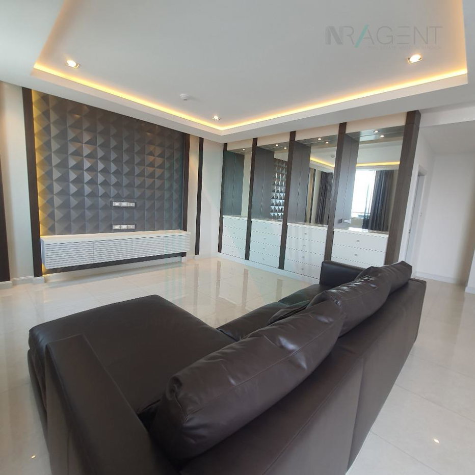 รูป 📌 ให้เช่าคอนโด เดอะ โฟร์วิงส์ เรสซิเดนซ์ อาคาร 1 ชั้น 26 Duplex 3 ห้องนอน ขนาด 300.00 ตรม ใกล้ สนามกอล์ฟ กรุงเทพกรีฑา - รูปที่ 4/8