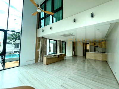 เช่าบ้านเดี่ยว ท่าเรือวัดใหม่ช่องลม : House at Sukhumvit 49 4 bedrooms, for rent