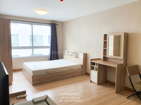🏢 ให้เช่า พลัม พหลโยธิน 89 เฟส 4 คอนโดใกล้ ม.รังสิต ขนาด 28.27 ตรม. เฟอร์ครบ มีเครื่องซักผ้า (ใหม่) 7,500 บาท/เดือน