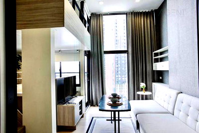 Condos for rent : For Rent Condo CHEWATHAI RESIDENCE ASOKE Building 1, Floor 10,Duplex, Room size 35.00 sqm