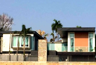 Houses for sale Central Si Racha : Large detached house for sale, outside the project, Nong Kho, Sriracha, Chonburi