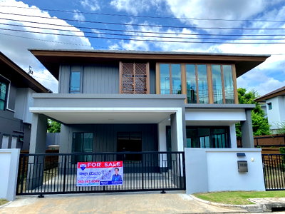 ขายบ้านเดี่ยว :  ขายบ้านเดี่ยวใกล้เมือง สไตล์รีสอร์ท บุราสิริ พัฒนาการ (Burasiri Pattanakarn) ราคาดีมาก บ้านใหม่เอี่ยม ไม่เคยมีใครอยู่