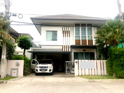 บ้านเดี่ยว รร.ฤทธิยะวรรณาลัย 2 : #E1245782 ✅ 17/9/67 ขายบ้าน 2 ชั้น หมู่บ้านวิลล่าโนวา สายไหม -วัชรพล 📲📢สอบถาม ld line @condoboy