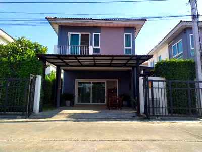 เช่าบ้านเดี่ยว นนทบุรี : บ้านเดี่ยว ศุภาลัยวิลล์ ปิ่นเกล้า-นครอินทร์ บ้านใหม่ ตกแต่งพร้อมเครื่องใช้ไฟฟ้าครบ  ให้เช่าราคาถูก
