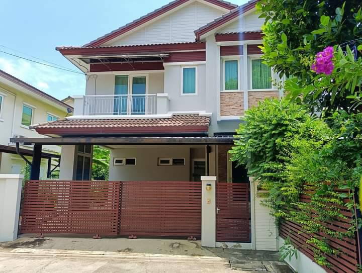 รูป บ้านเดี่ยว มัณฑนา บางนา กม.13  ขายด่วน! บ้านพร้อมอยู่ เฟอร์ครบ ใกล้ MEGA บางนา - รูปที่ 2/43