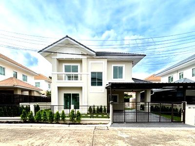 บ้านเดี่ยว ถนนจตุโชติ : #E1245818 ✅ 20/9/67 ขายบ้านเดี่ยว 2 ชั้น โครงการ แลนซีโอ รามอินทรา-วัชรพล 📲📢สอบถาม ld line @condoboy