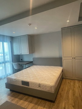 (ห้องพร้อมอยู่) ให้เช่าคอนโด Chamonix Condo ชาโมนิกซ์ แบบสตูดิโอ ขนาด 25 ตรม. ฝั่งเดียววกับม.เกษตร ศรีราชา