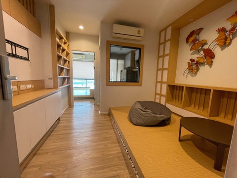 🔥🔥[ขายด่วน] Condo The Stage Taopoon Interchange ขนาด 33 ตร.ม. ชั้น 21 ห้องสวย บิวท์อินทั้งห้อง  สนใจ LINE: @atfirm🔥🔥