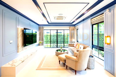 บ้านเดี่ยว กรุงเทพมหานคร : Nantawan Rama 9 - New Krungthepkreetha 4 bedrooms, for sale