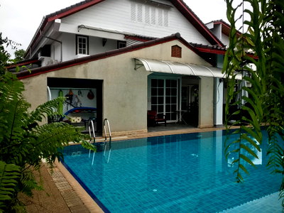เช่าบ้านเดี่ยว ม.ศรีปทุม : For rent house 4 beds 4 bath with pool nice location (S15-22555) 