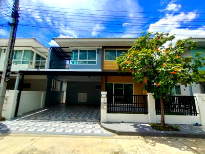 ขายบ้านเดี่ยว : #E1245860 ✅ 25/9/67 ขายบ้านแฝด 2 ชั้น รีโนเวทใหม่ Perfect Park Rama 5 - Bangyai 📲📢สอบถาม ld line @condoboy