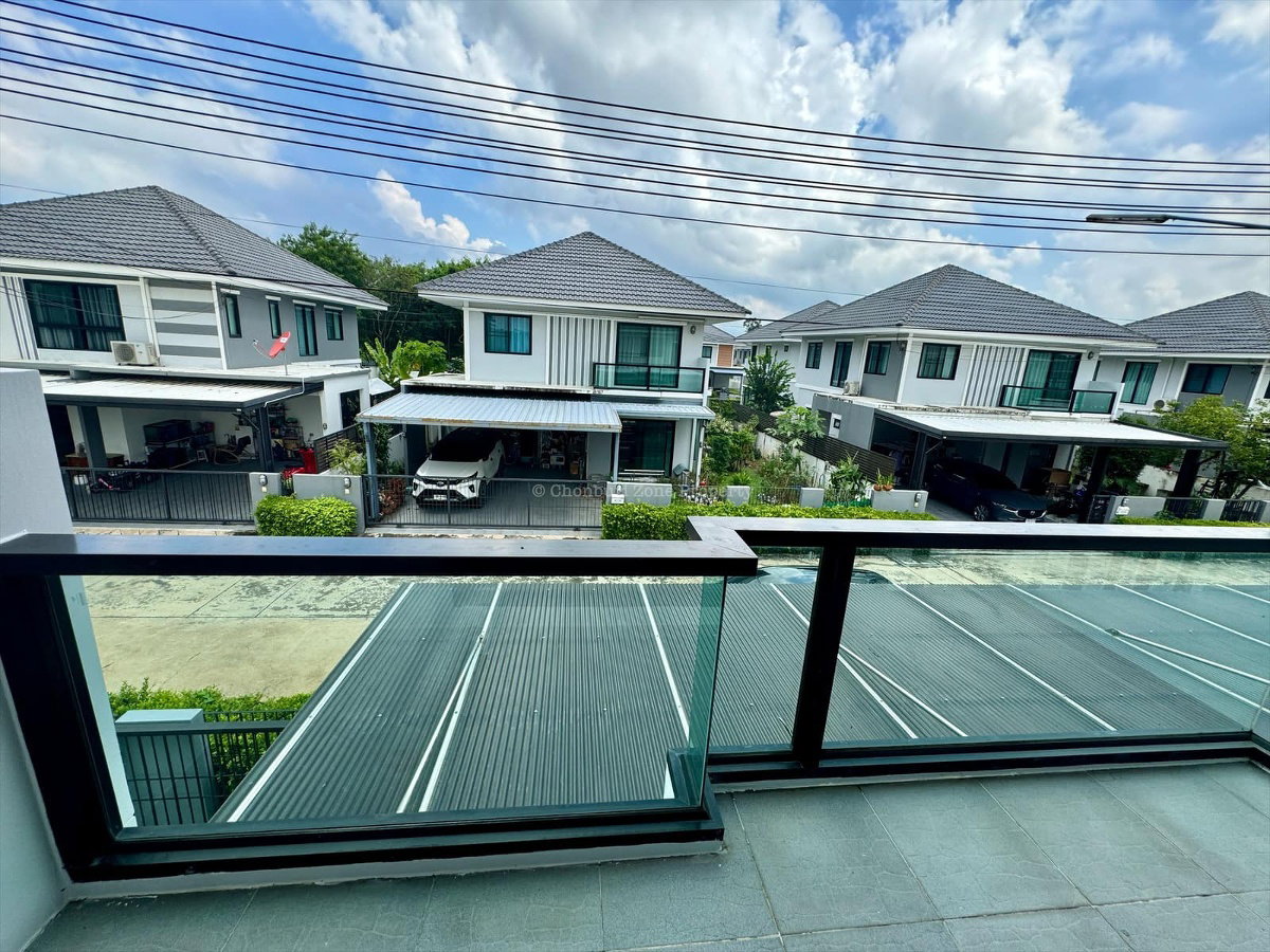 รูป ขายบ้านเดี่ยว แปลงมุม ม.มณีรินทร์ไพรเวทซี่ ชากค้อ หนองขาม ศรีราชา, ชลบุรี - รูปที่ 13/30