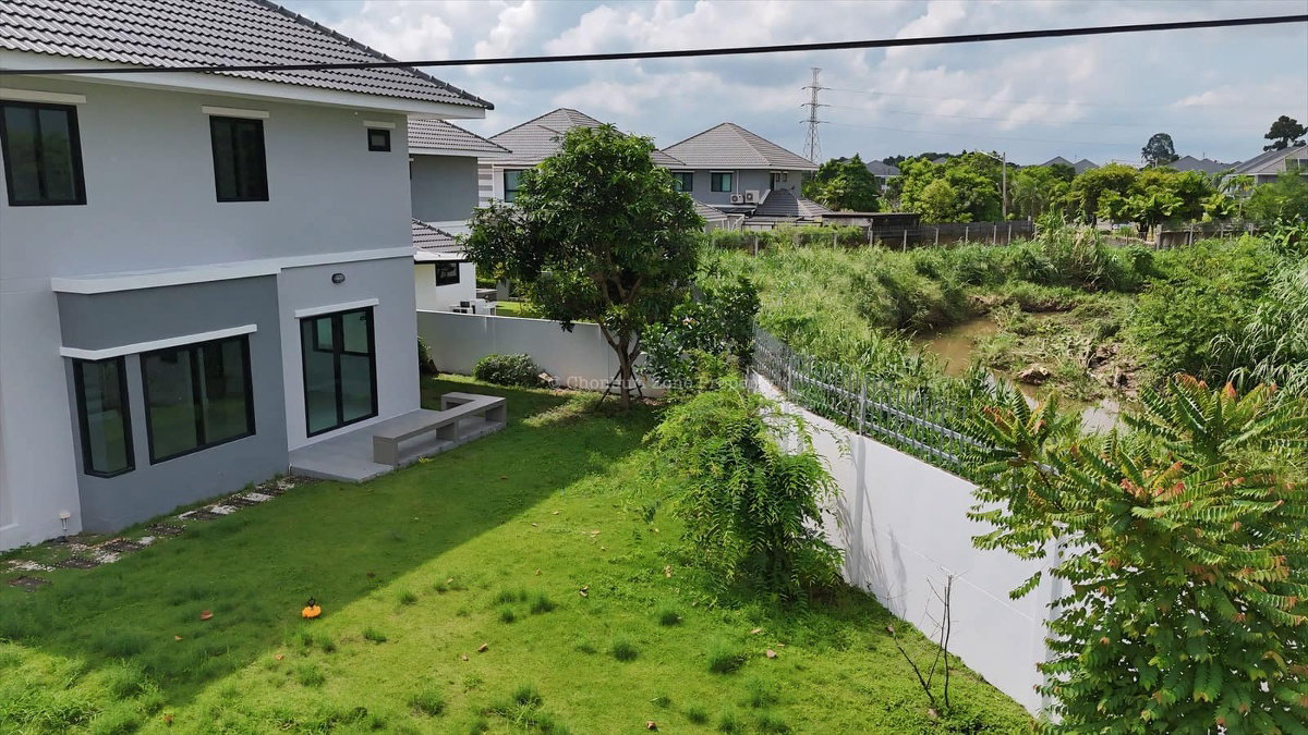 รูป ขายบ้านเดี่ยว แปลงมุม ม.มณีรินทร์ไพรเวทซี่ ชากค้อ หนองขาม ศรีราชา, ชลบุรี - รูปที่ 2/30
